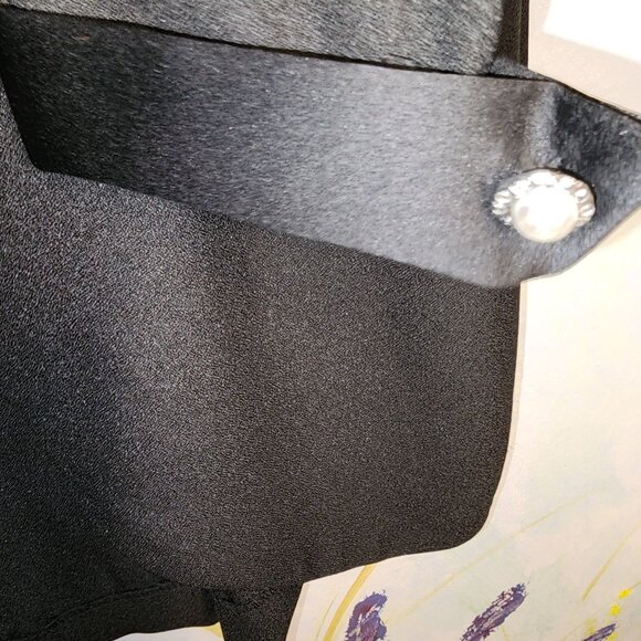 Gorgeous Vintage Womans Embellished Button Tuxedo Style Jacket - Picture 6 of 7